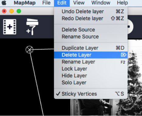 delete layer